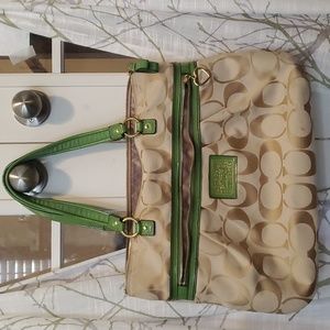 Authentic Coach canvas bag